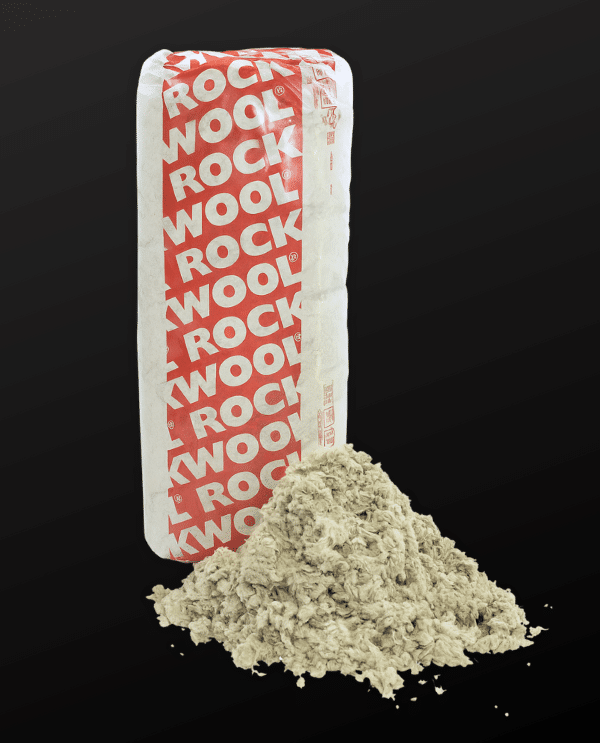 Rockwool puhalluskivivilla Ekoeriste puhallusurakoitsija asennus